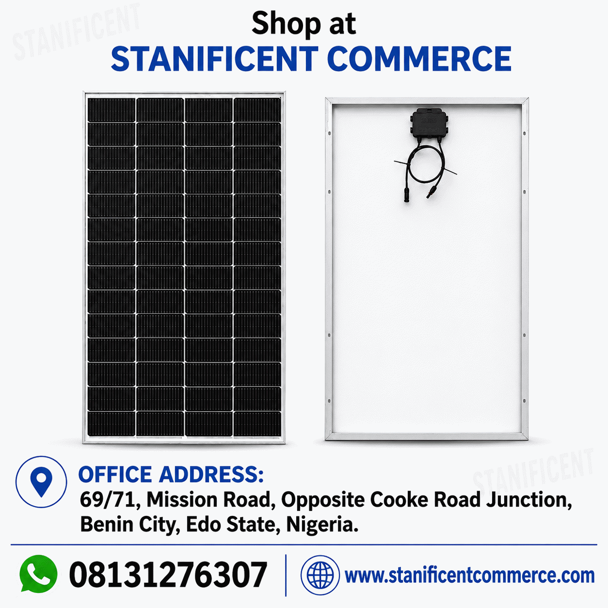Africell 300watts Mono Solar Panel