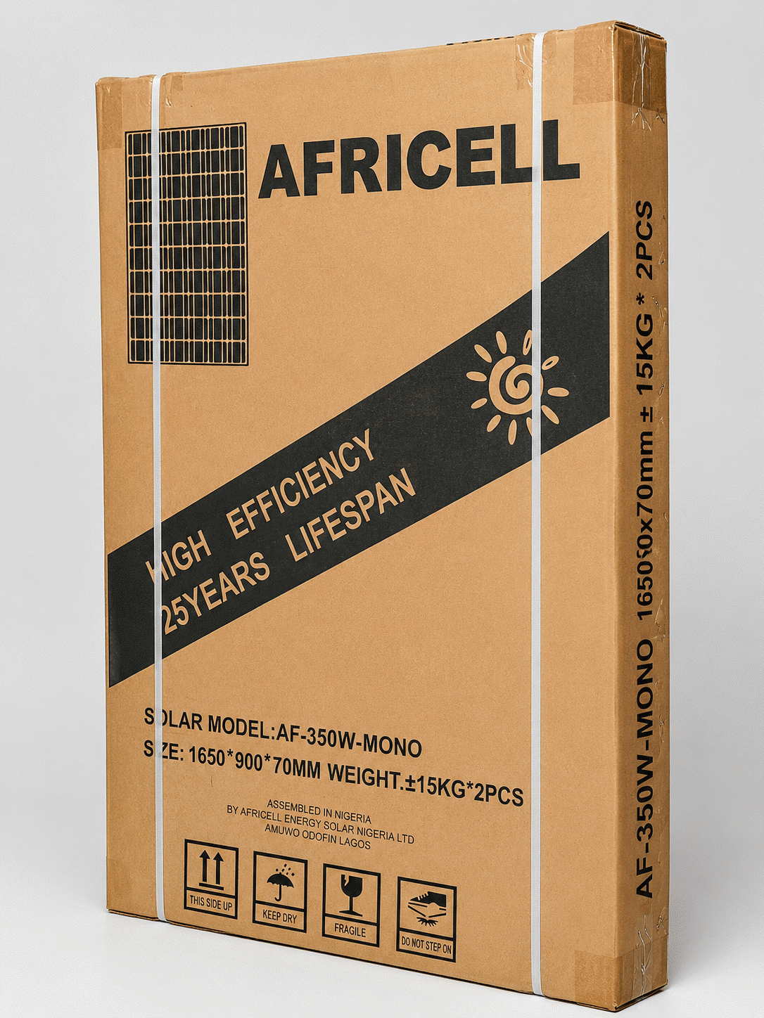 Africell 350watts Mono Solar Panel (3)