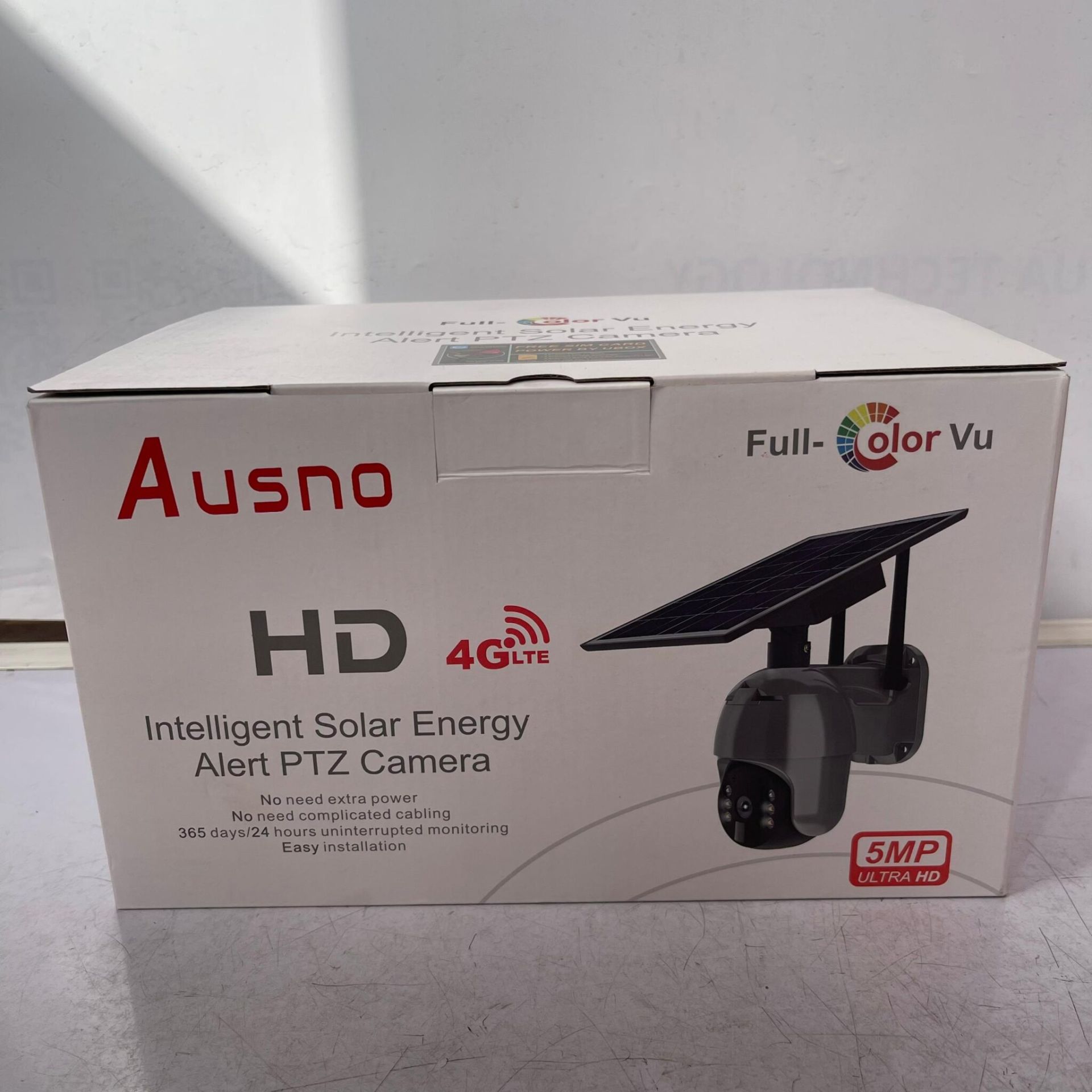 Ausno 5mp 4g Single Lens Solar Ptz Big Outdoor Camera (sim Enabled) (ubox App) (3)
