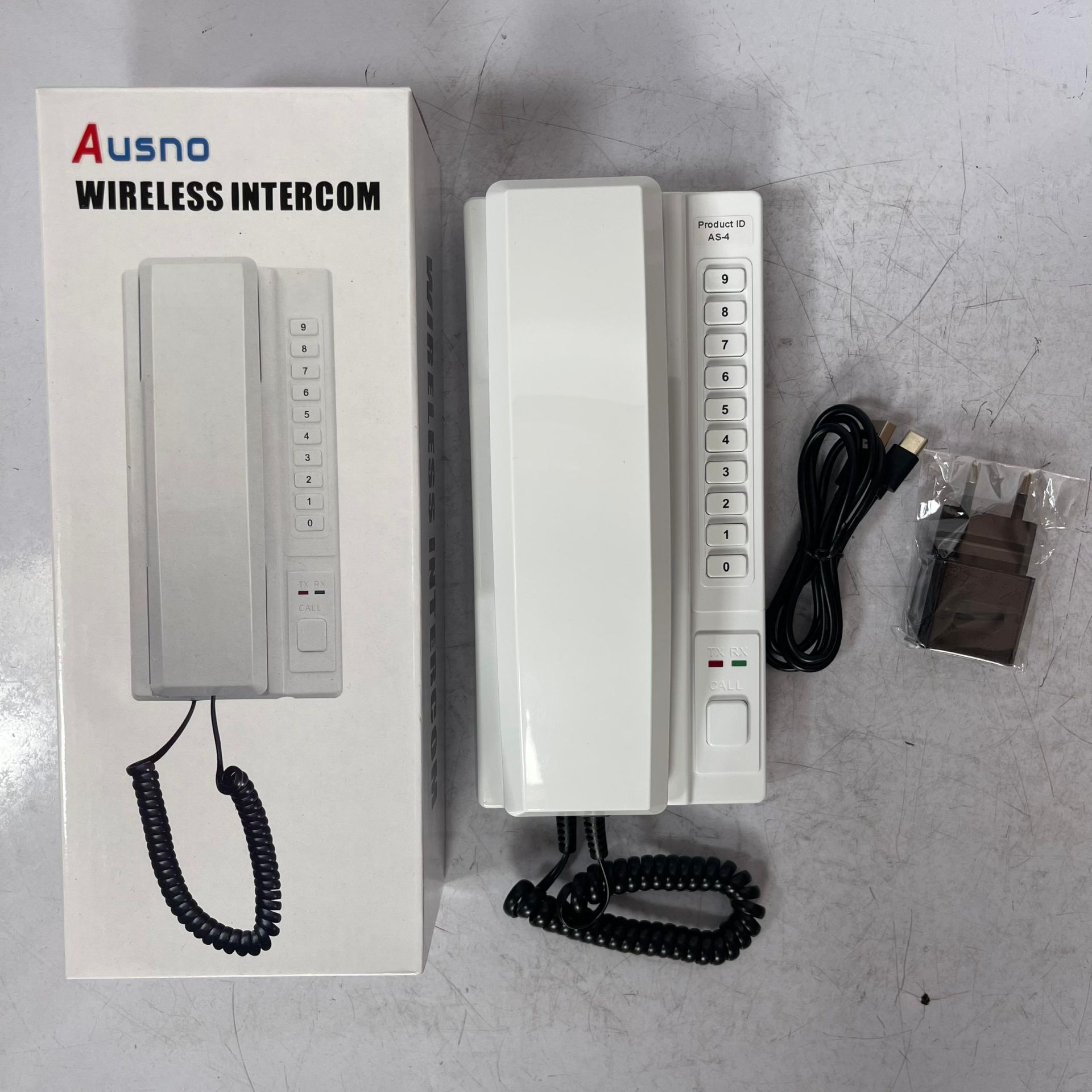 Ausno Non Display Rechargeable Wireless Intercom