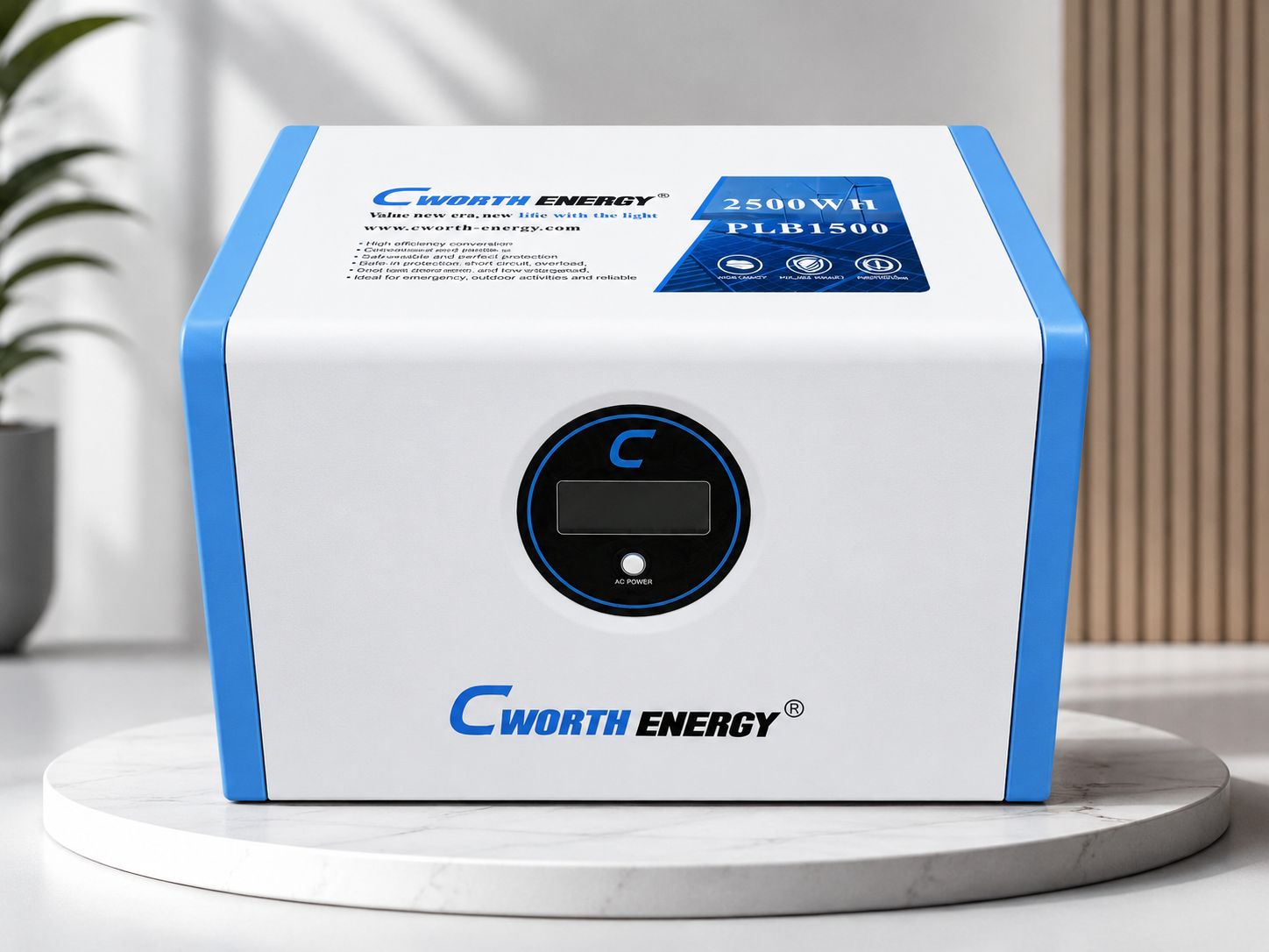 Cworth Energy 1200w Portable Solar Generator (5)