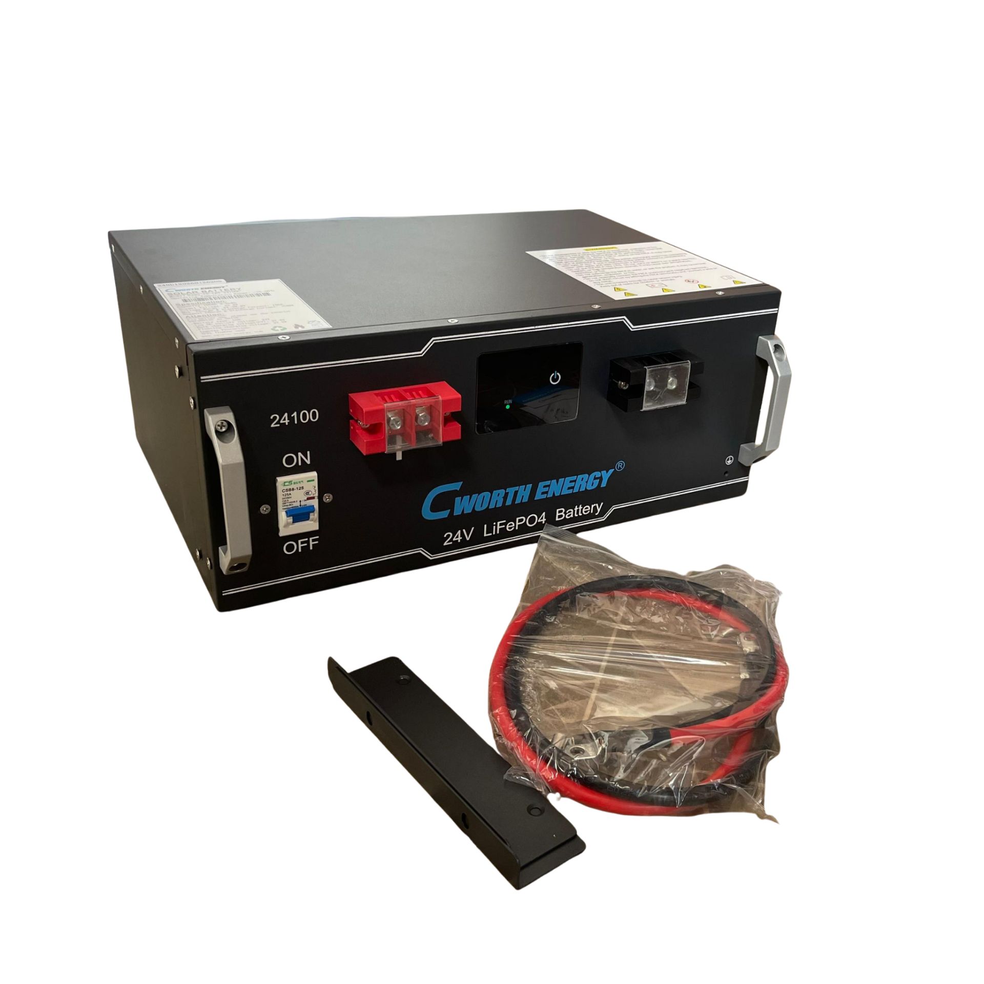 Cworth Energy 24v100ah2.5kwh Lithium Battery