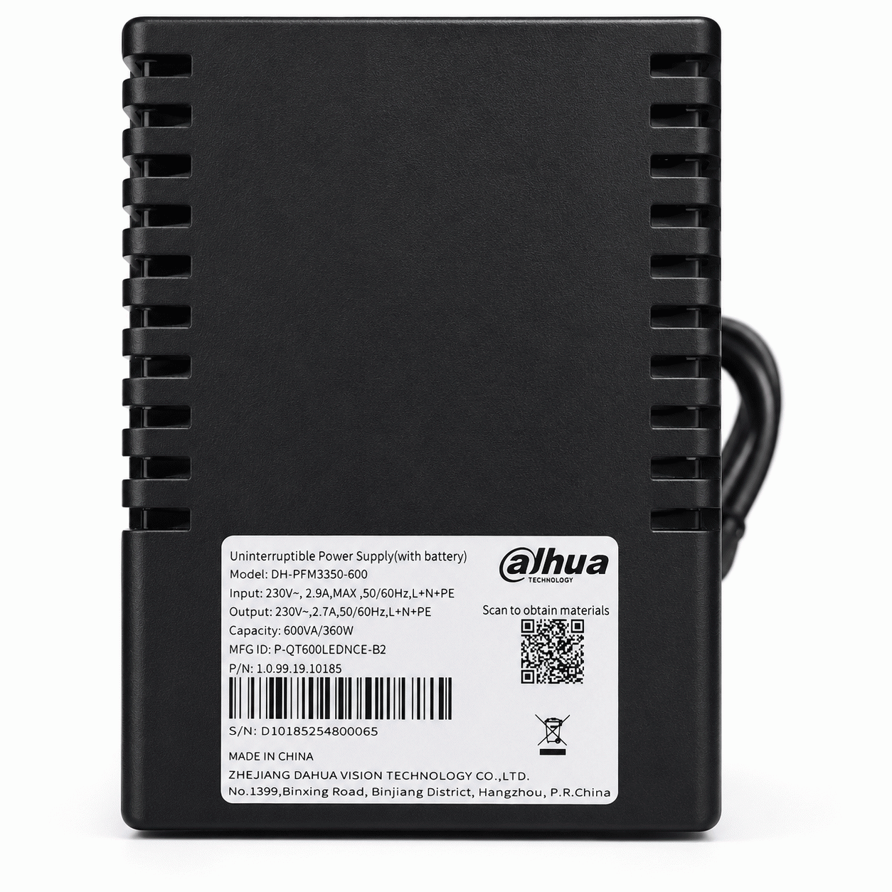 Dahua 0.6kva Ups (capacity 600va360w) (2)