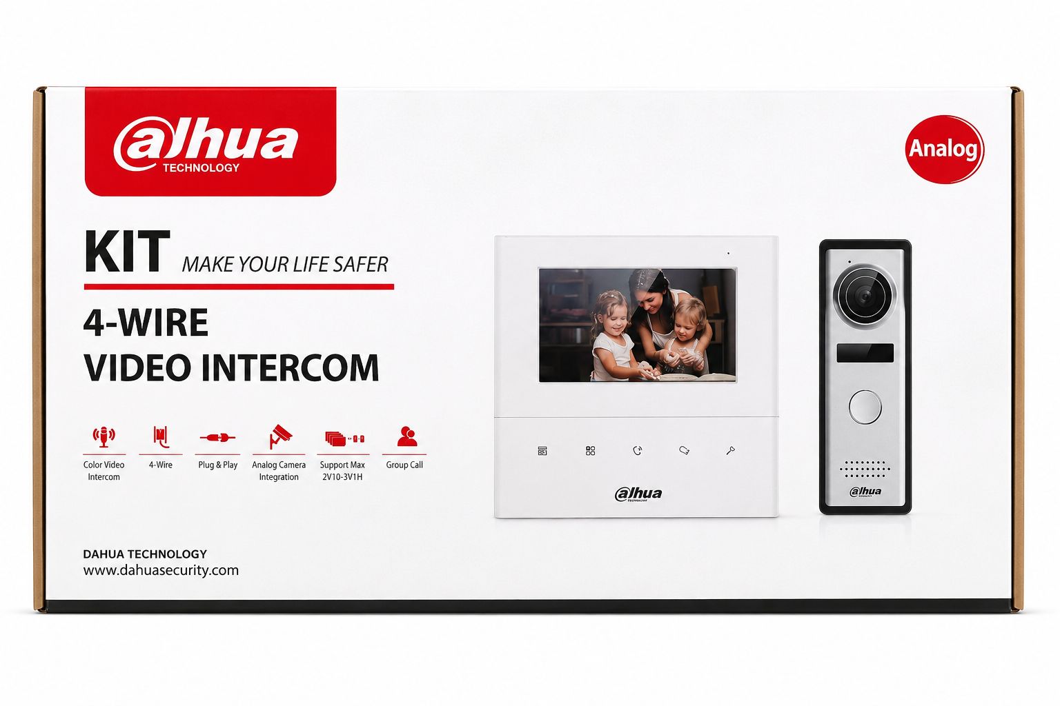 Dahua 4 Wire Analog Video Intercom (2)