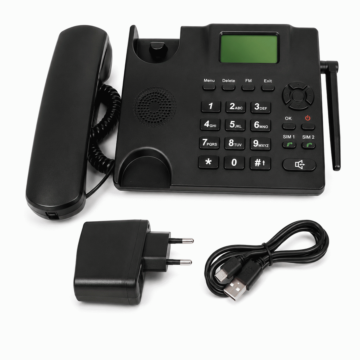 Ddk995+ 2simcard Gsm Desktop Telephone (5)