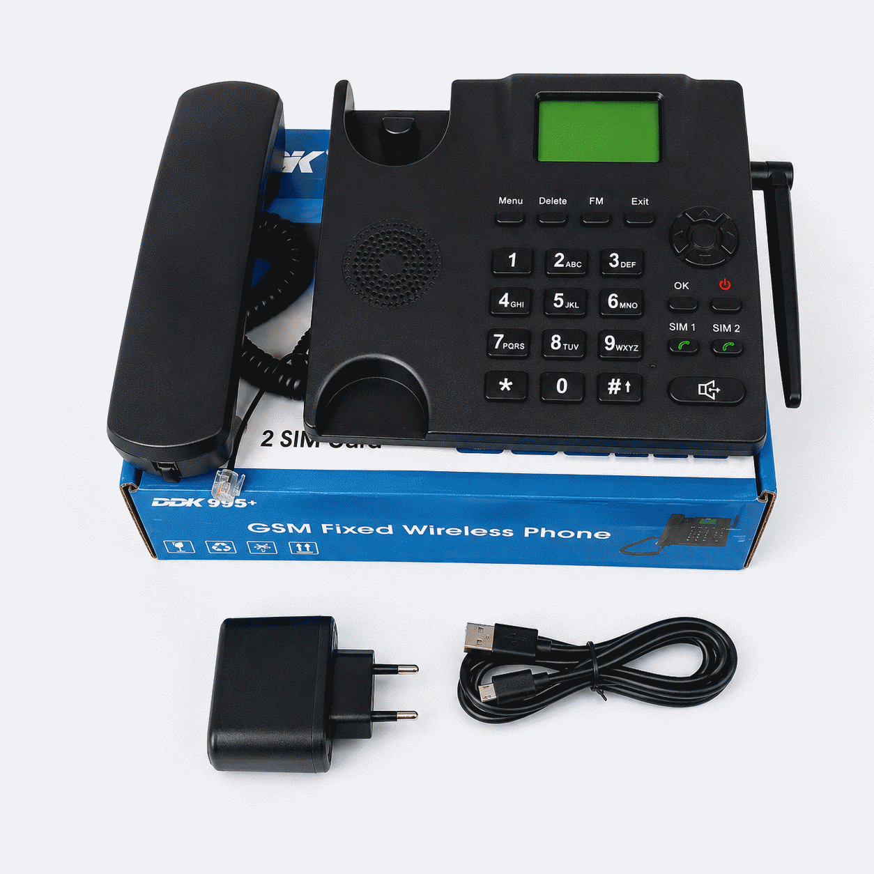 Ddk995+ 2simcard Gsm Desktop Telephone
