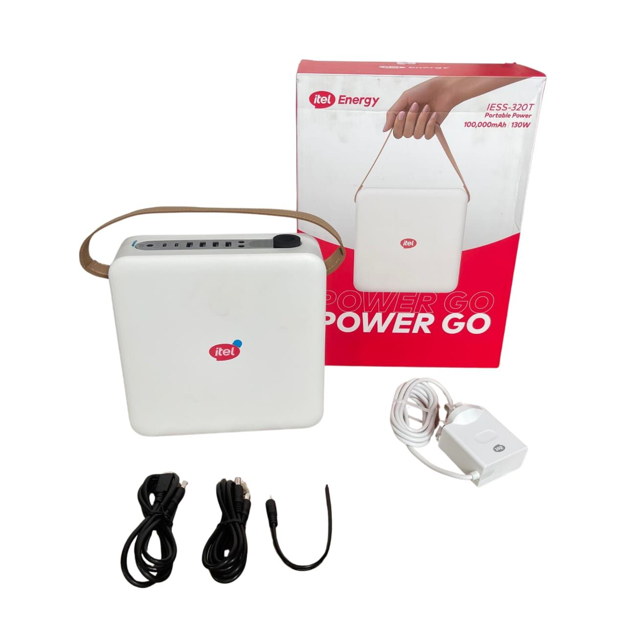 itel Energy Power Go 130W Portable Power Station - 320Wh Battery Capacity