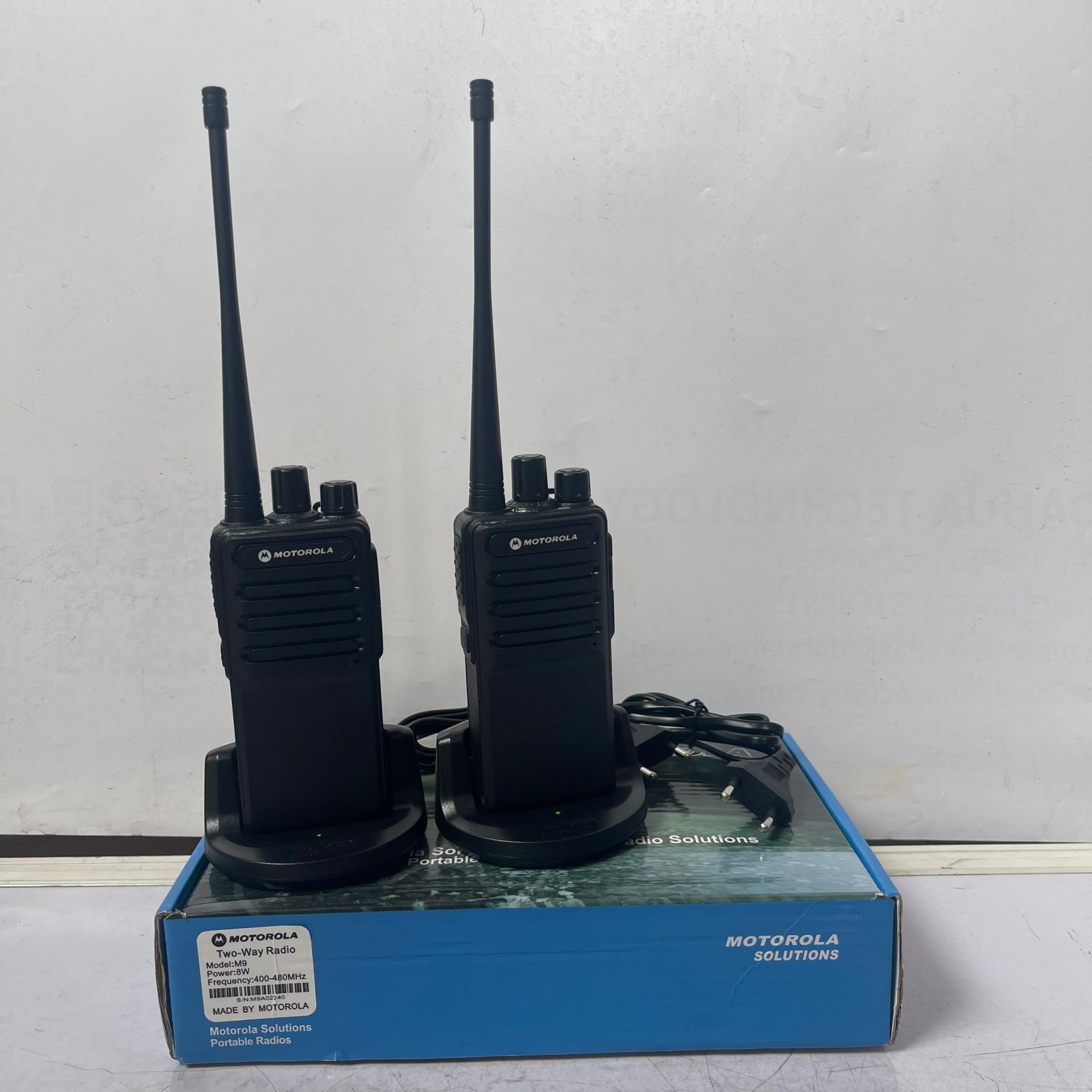Motorola M9 Walkie Talkie Handset (Double)