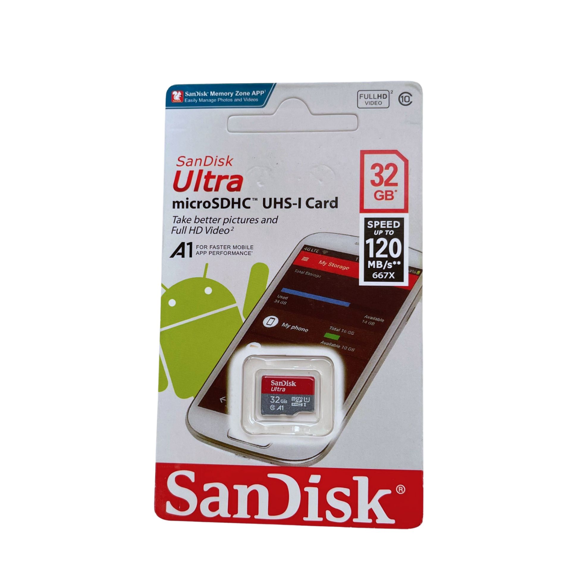 Sandisk 32GB Class 10 SD Memory Card