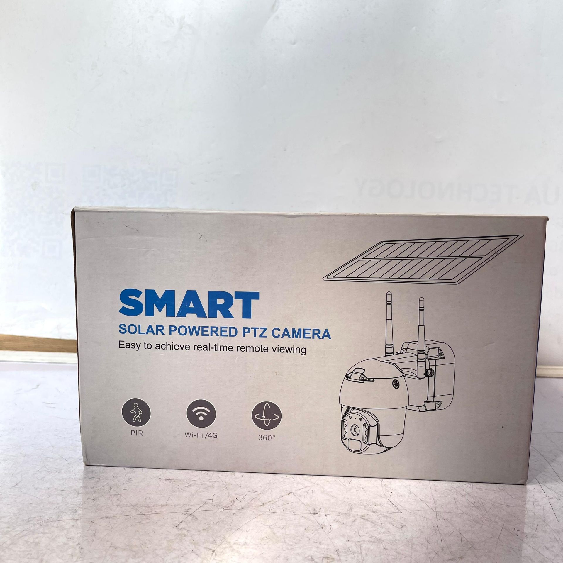 Skyvision 5mp 4g Single Lens Smart Solar Ptz Big Outdoor Camera Ubox App