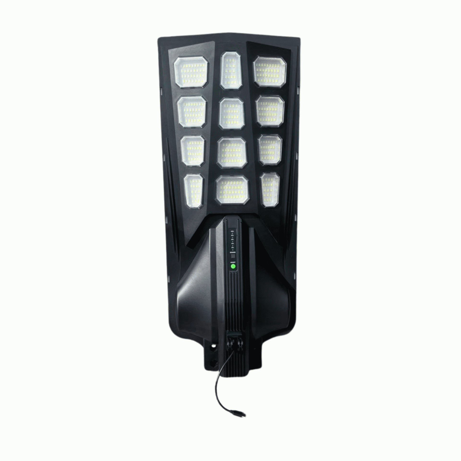 Skyvision 800watts Solar Street Light With Dual Lens 4k 8mp 4g Solar Camera Ubox App