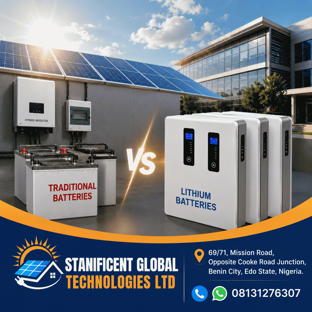 Why Smart Businesses in Nigeria Are Upgrading from Traditional Batteries to Lithium Battery Solar Backup Systems