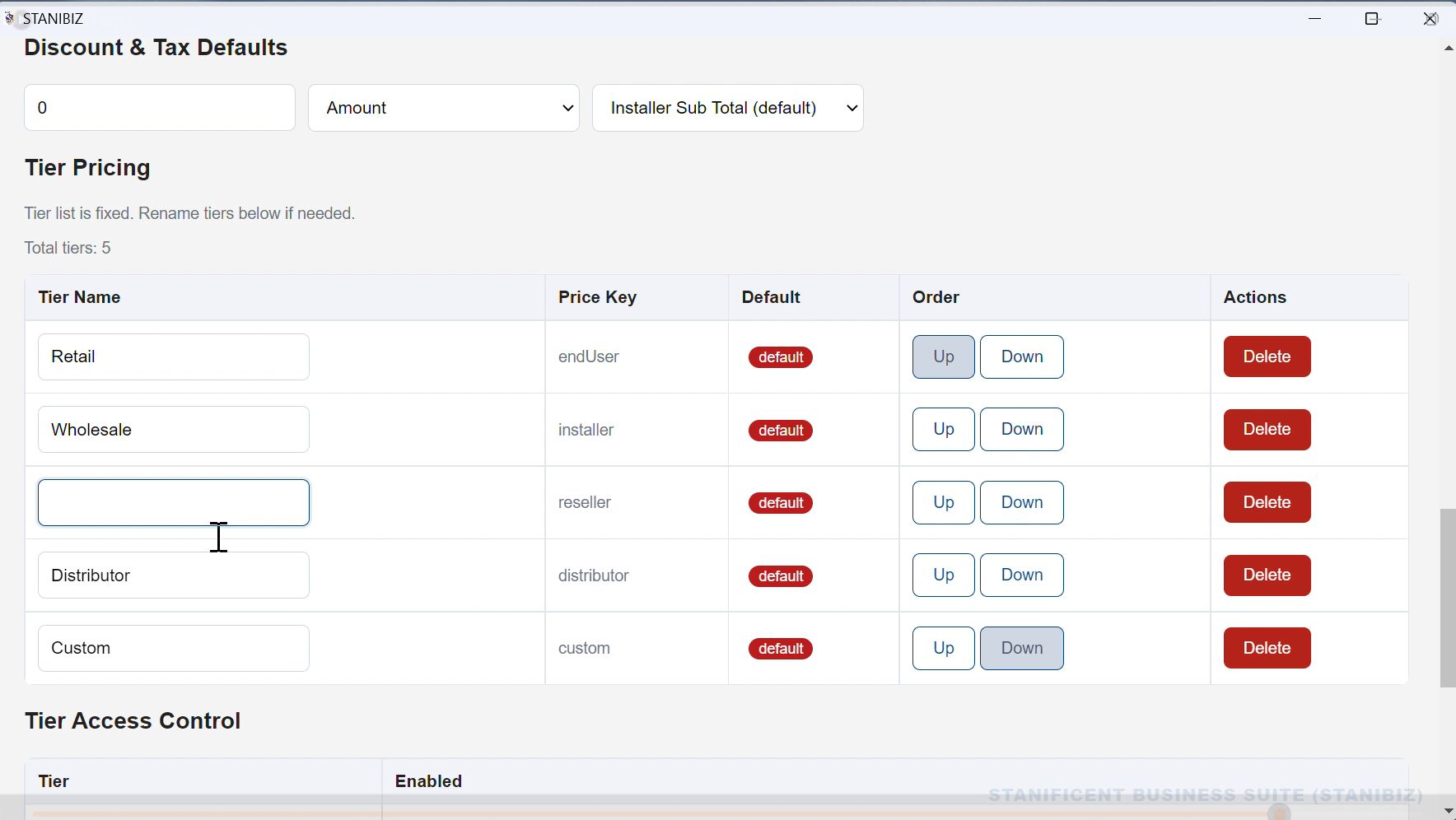 How To Setup Your Store Settings In STANIBIZ Enterprise Software