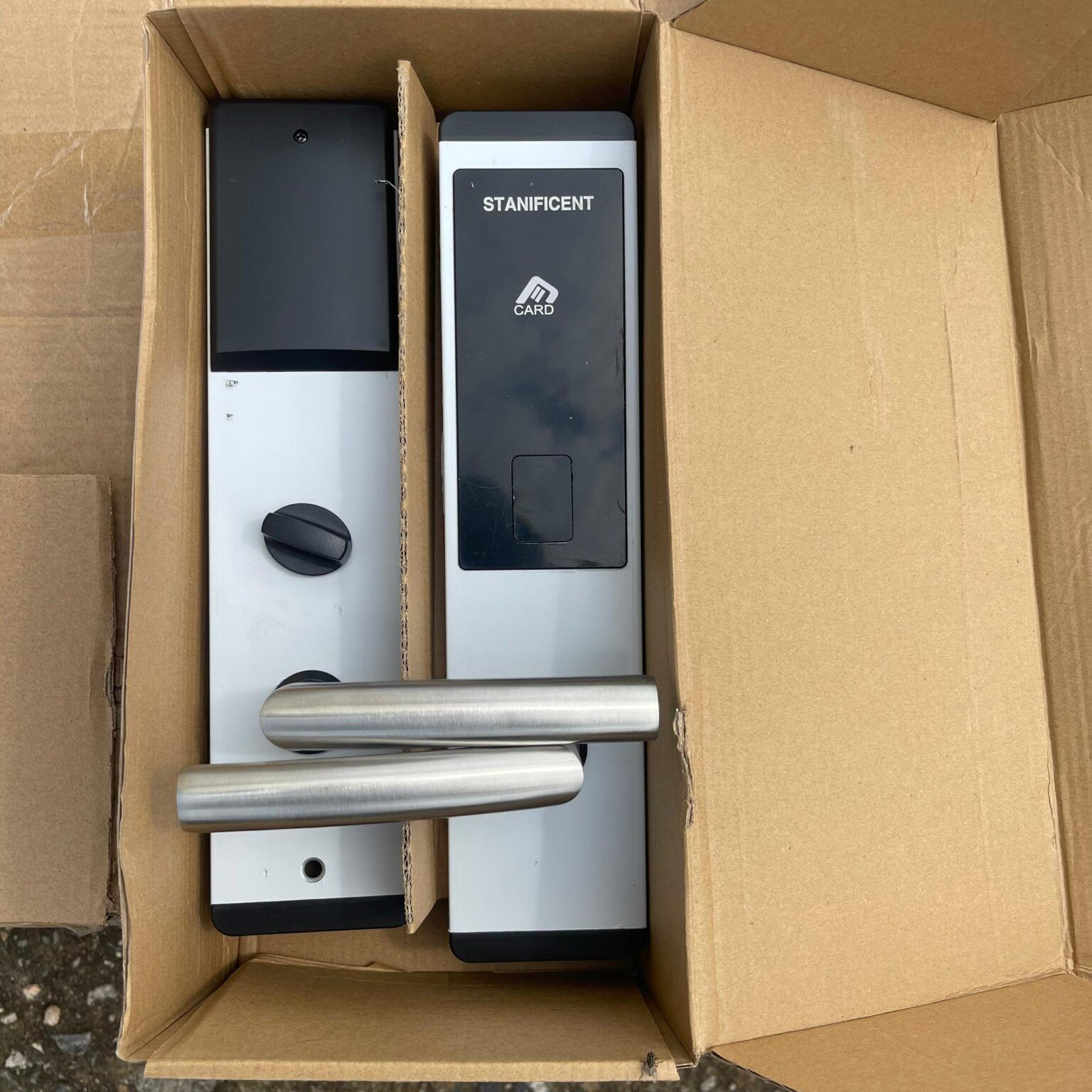 Stanificent Hotel Card Lock (Silver) gallery image