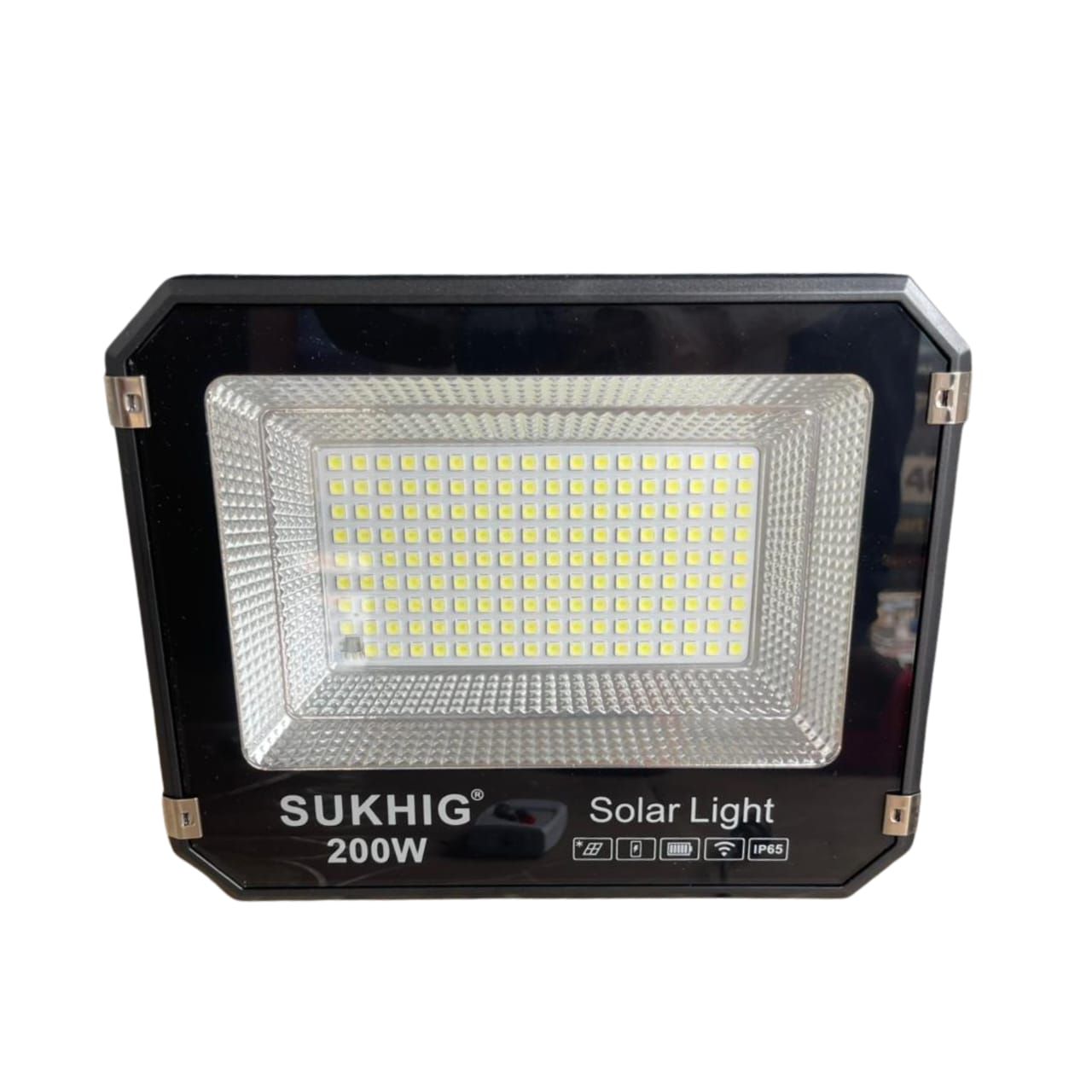 Sukhig 200watts Solar Flood Light With Solar Panel (5)