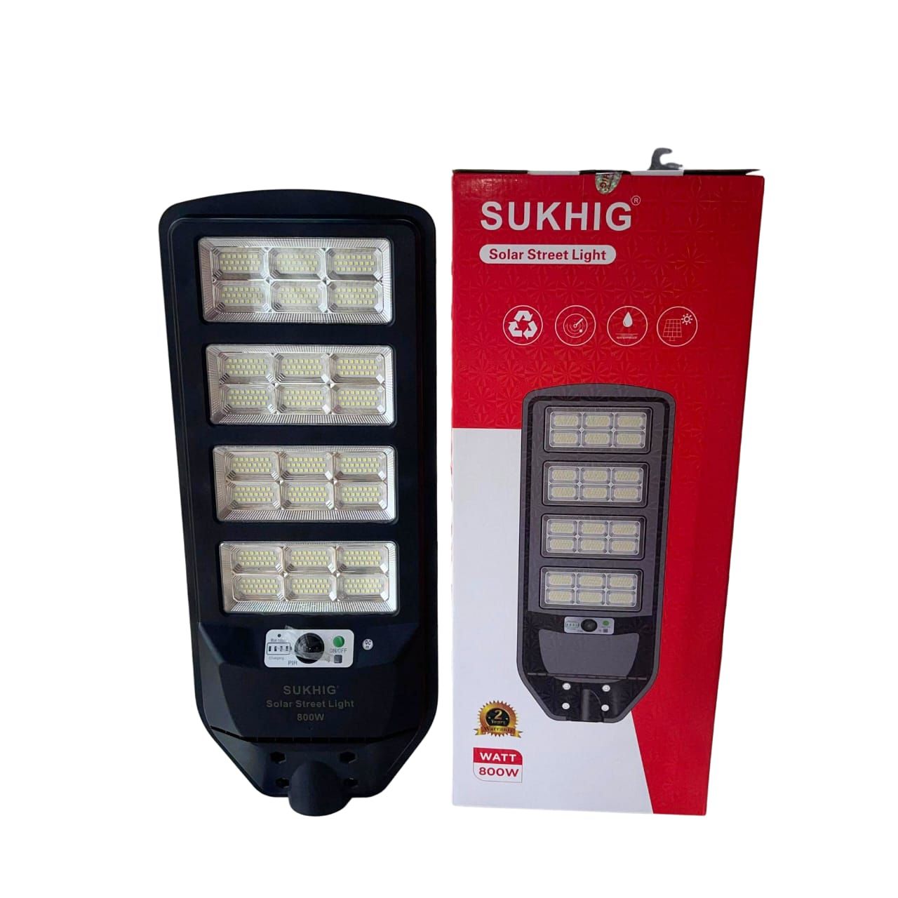 SUKHIG 800watts All In One Solar Street Light