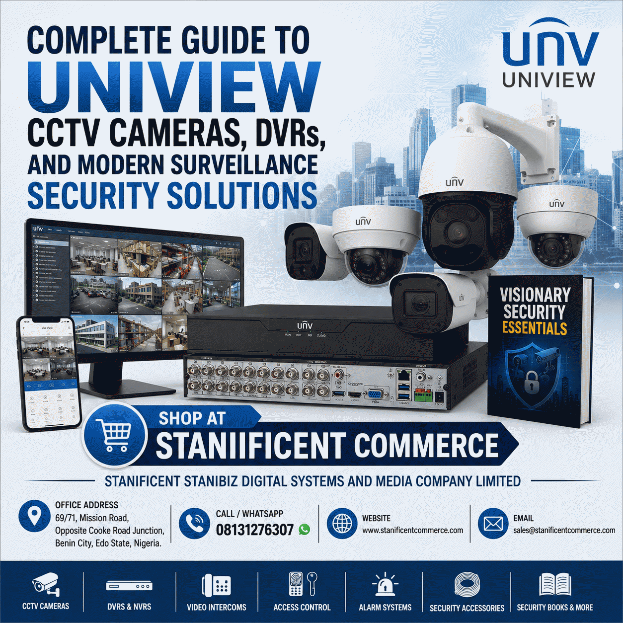 Complete Guide to Uniview CCTV Security Cameras, Uniview DVRs, and Modern Surveillance Solutions